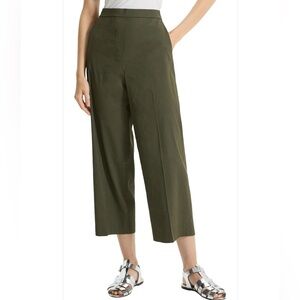 NEW Theory Women's Relaxed Straight
Pull on Pant Khaki